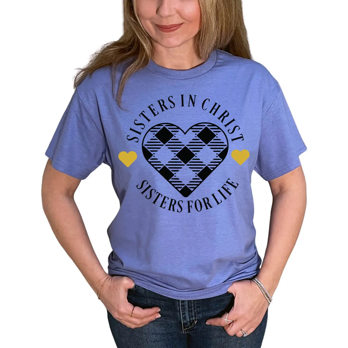 Sisters In Christ Sisters For Life T-Shirt