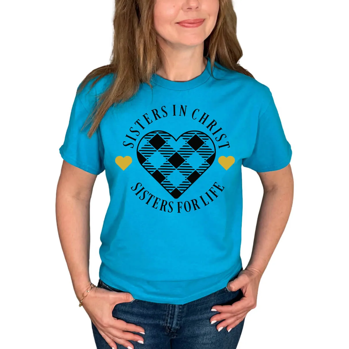 Sisters In Christ Sisters For Life T-Shirt