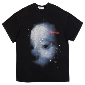 The Unavowed Head Sketch Designed Over Size T-Shirt-Black