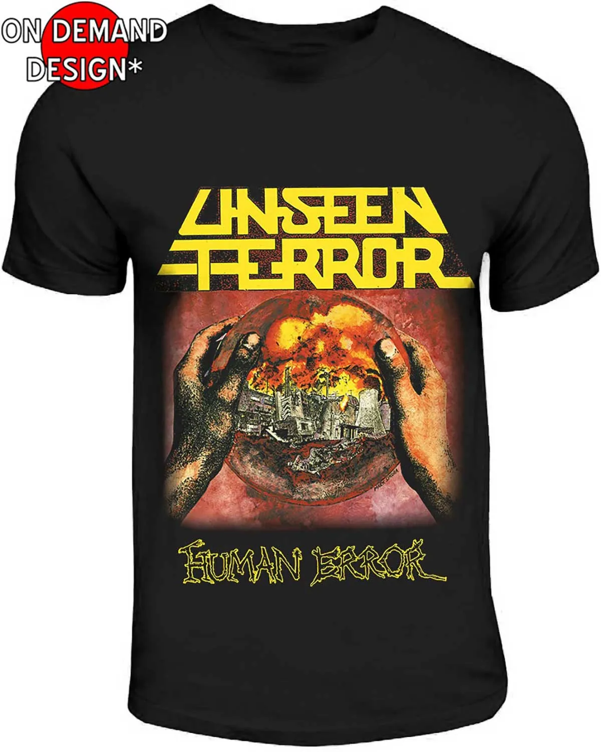 Unseen Terror "Human Error" T shirt