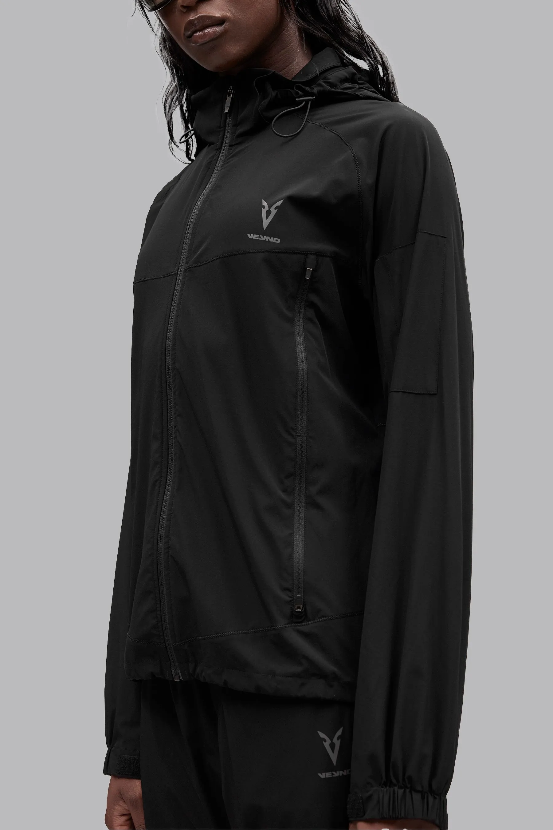 V_LYTE RUNNING JACKET - Black