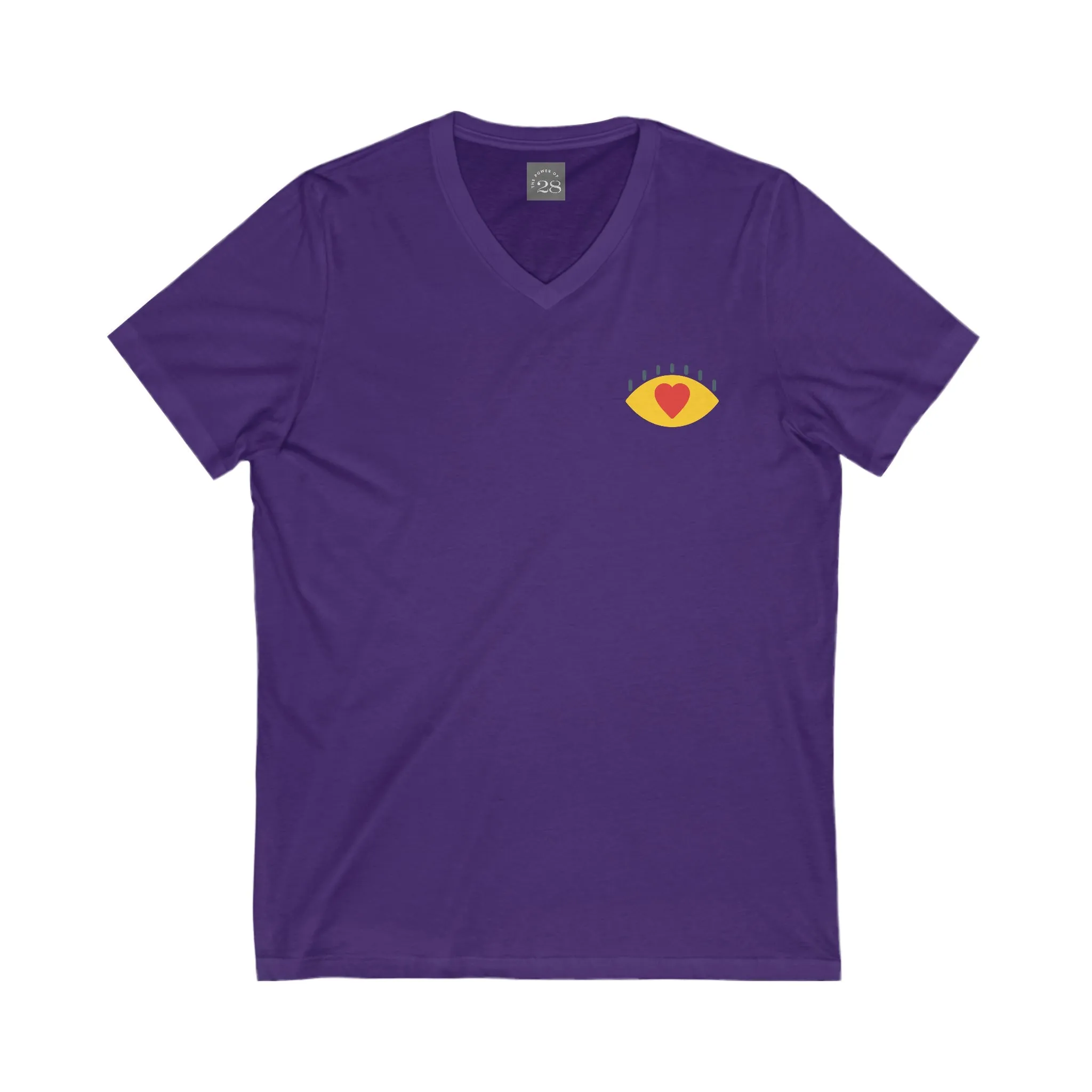 Yellow Eye V-Neck Tee